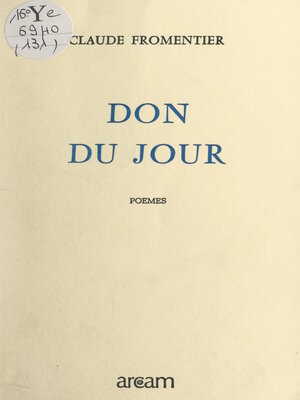 cover image of Don du jour